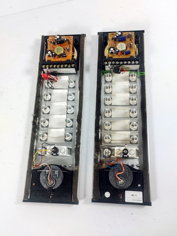 portero timbre interfono pisos luz func 39x11.3 1+1u